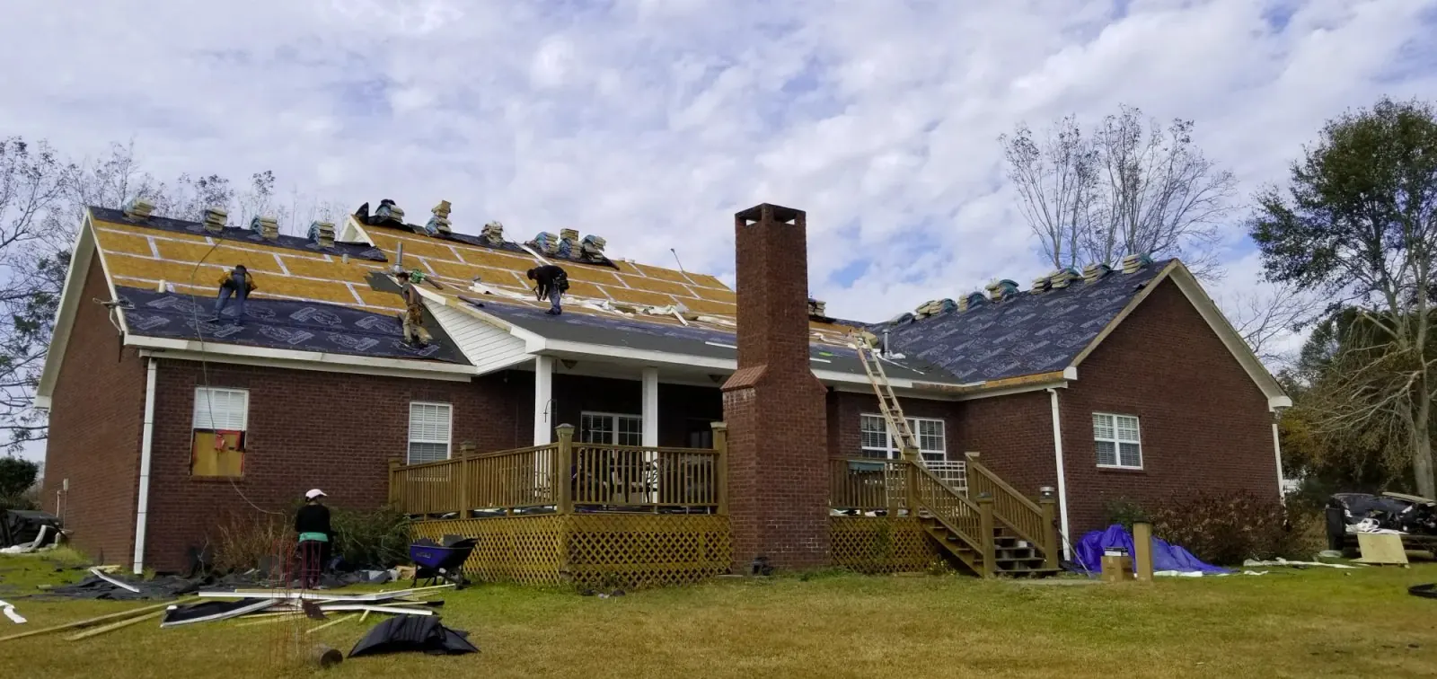 Roofing project