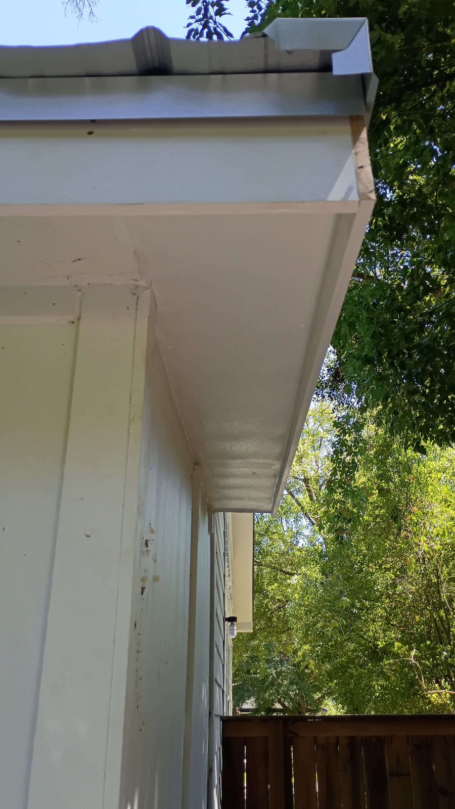 Roof repair work by All Phase Roofing, June 2026